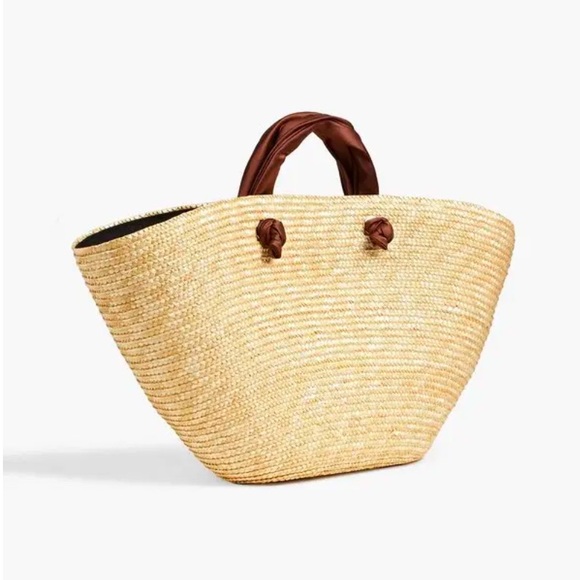 Eugenia Kim Carlotta Bow embellished Straw Tote, NWT - Picture 4 of 4